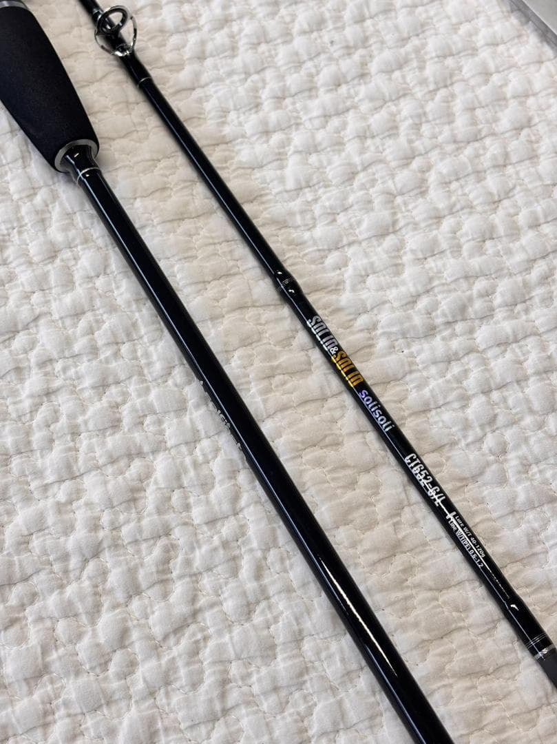 タイラバ　ライトジギング　　ロッド　カーボンフルソリッド　ベイト　40〜120g