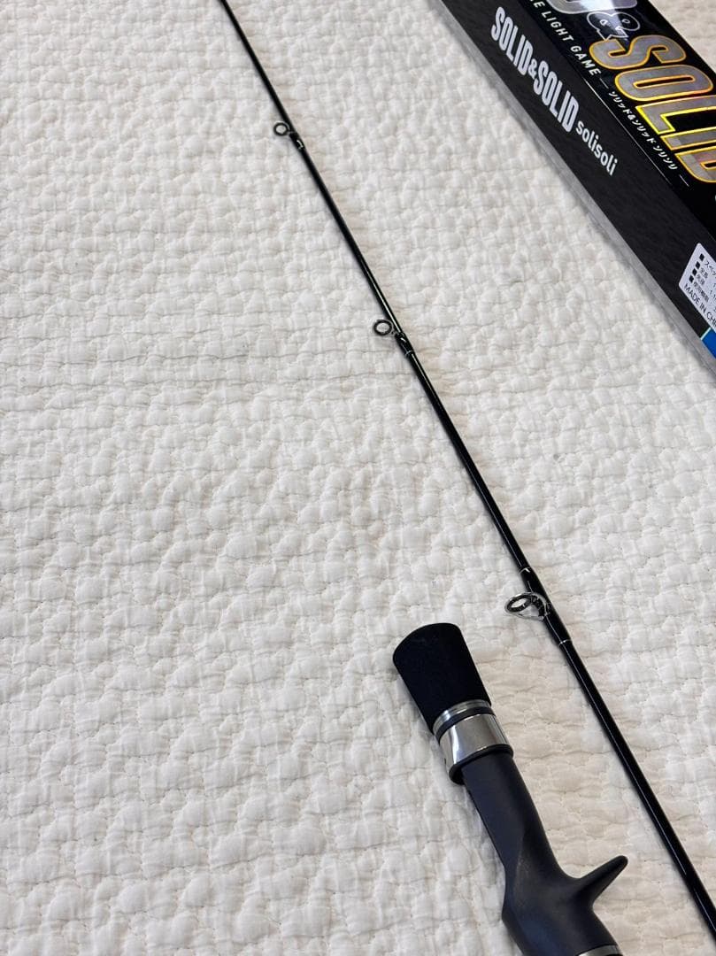 タイラバ　ライトジギング　　ロッド　カーボンフルソリッド　ベイト　40〜120g