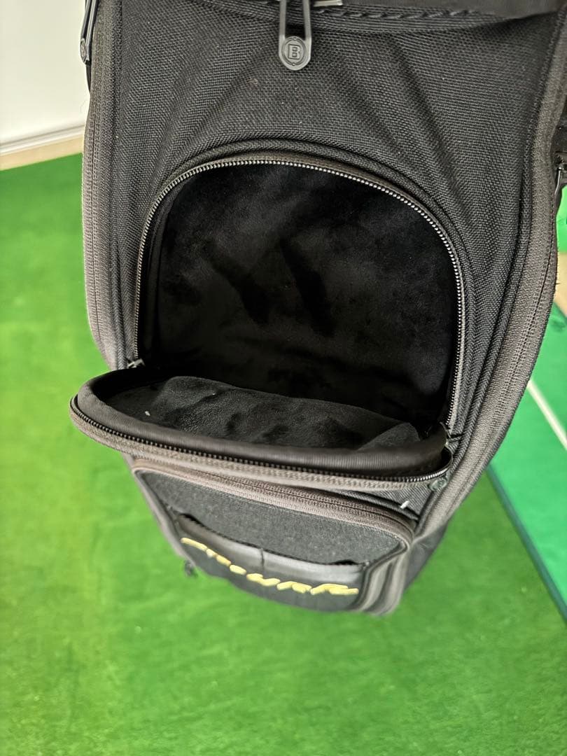 M*様 限定⭐︎三浦技研BRIEFING ゴルフキャディバッグ ブラック/ゴール