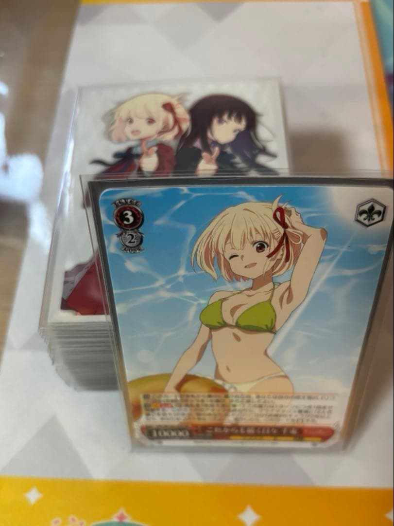 ヴァイスシュヴァルツ リコリスリコイル デッキ スリーブ付き