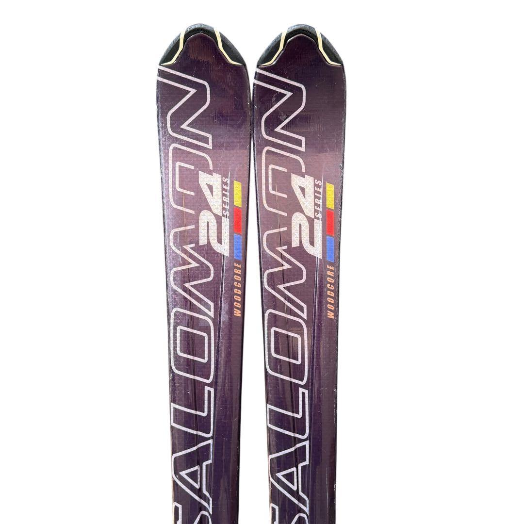 スキー SALOMON RACE24 165cm purple racers