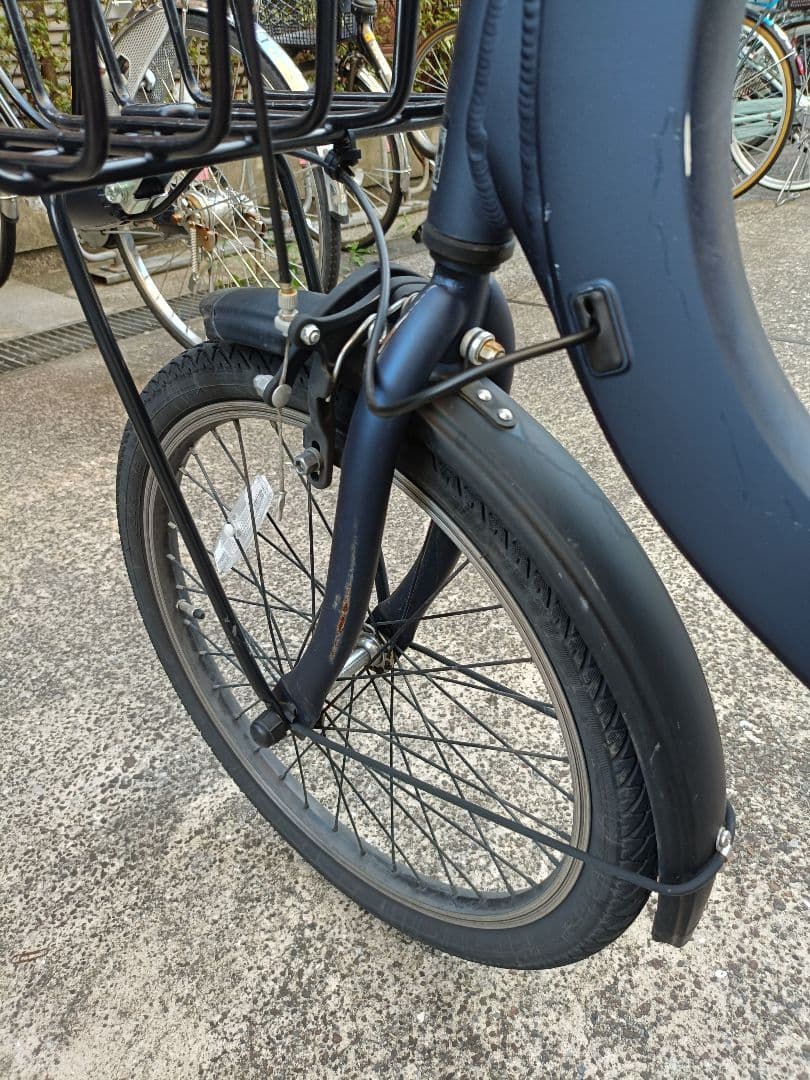 Panasonic sw 電動自転車　Thuleチャイルドシート付き