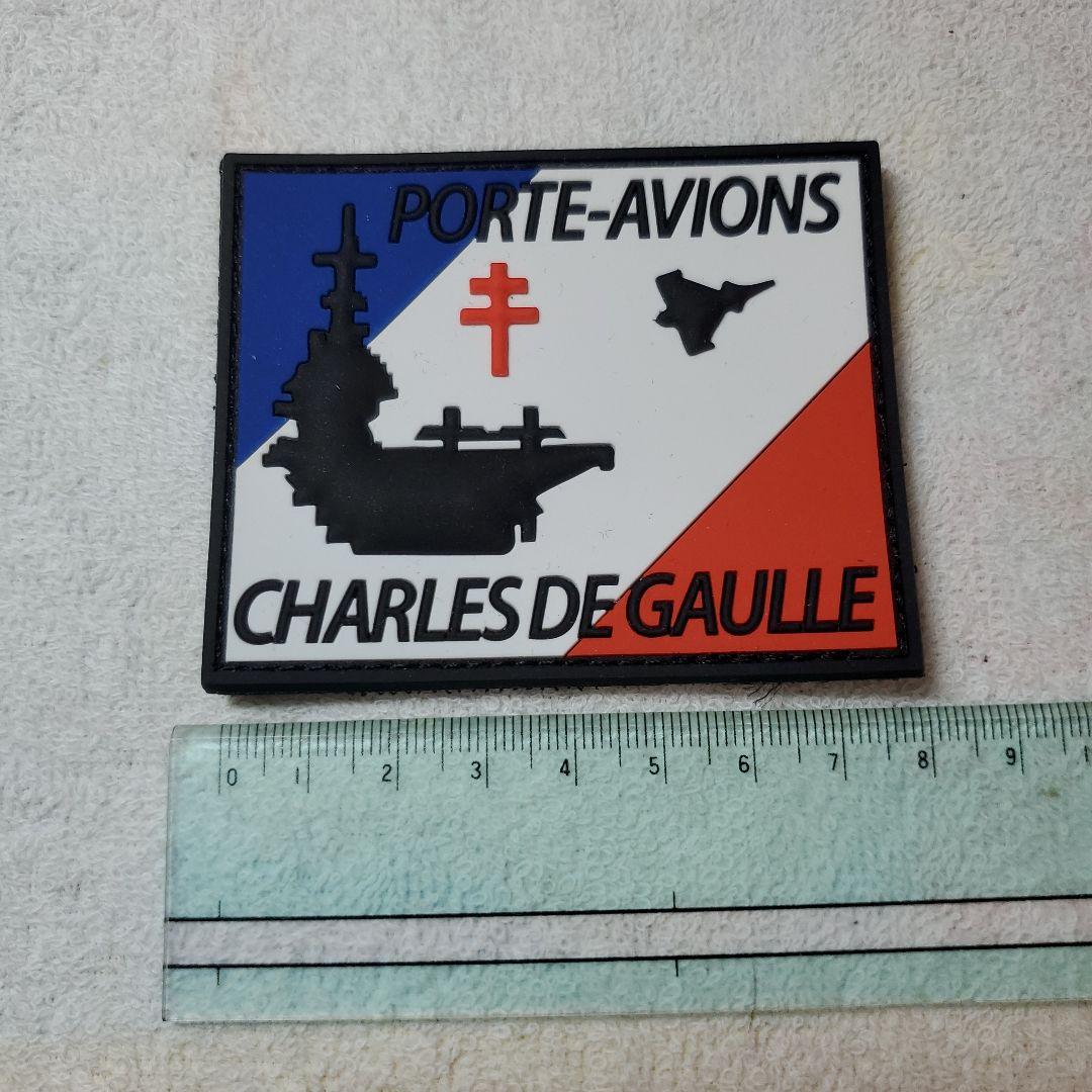 希少 CHARLES DE GAULLE パッチ