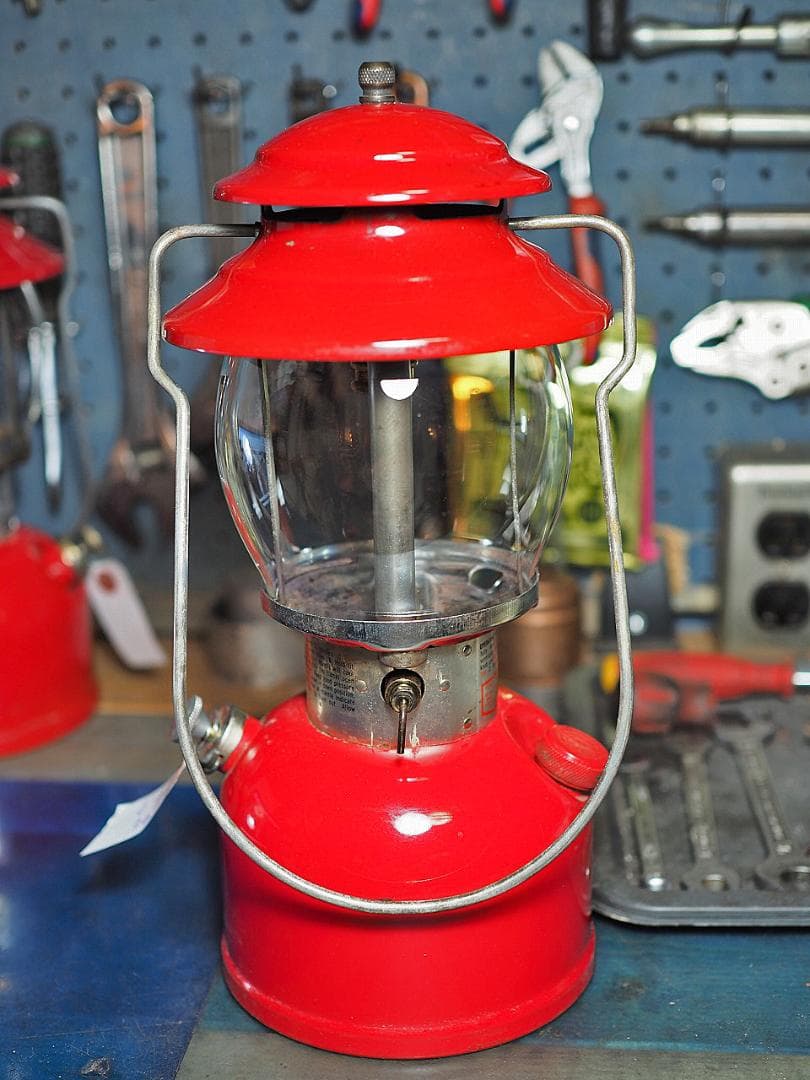 美品1974年7月 コールマン 200A ランタン (通称ブラックバルブ)t92