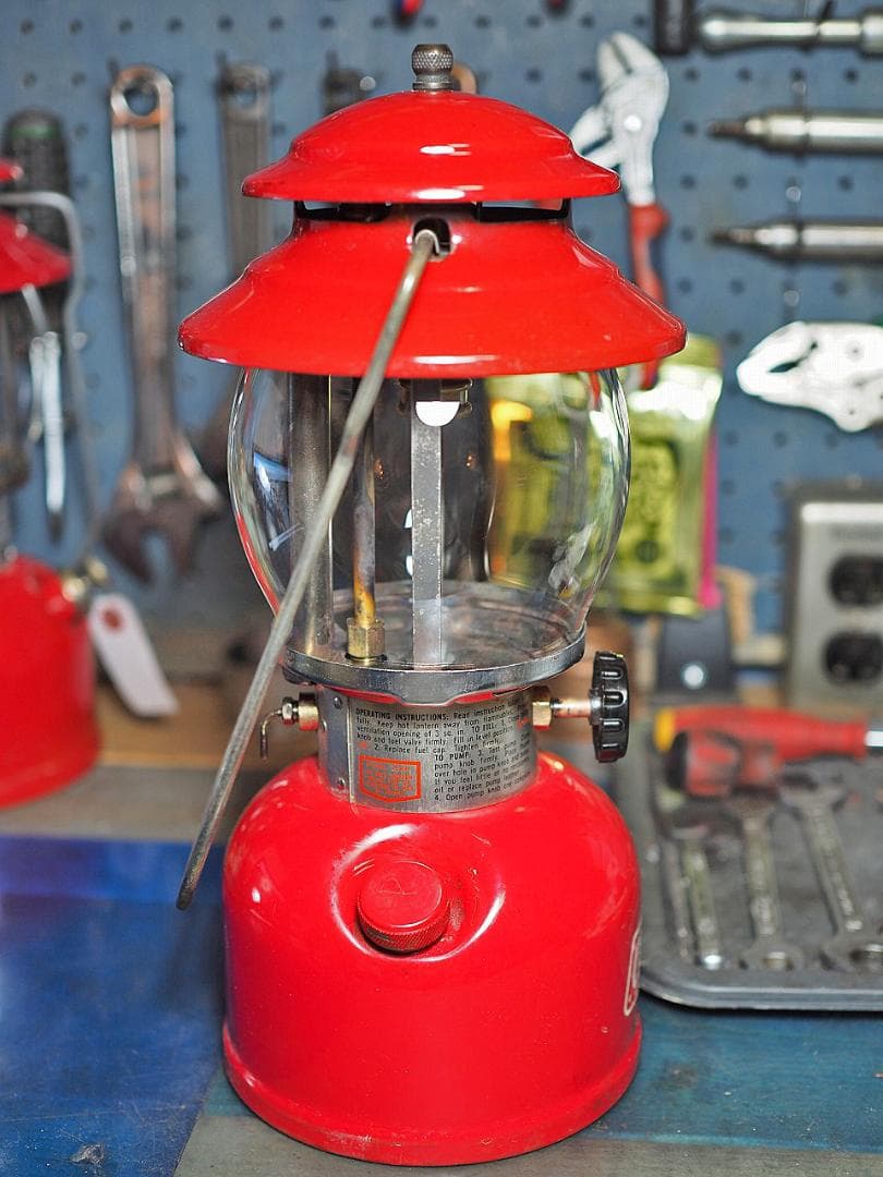 美品1974年7月 コールマン 200A ランタン (通称ブラックバルブ)t92
