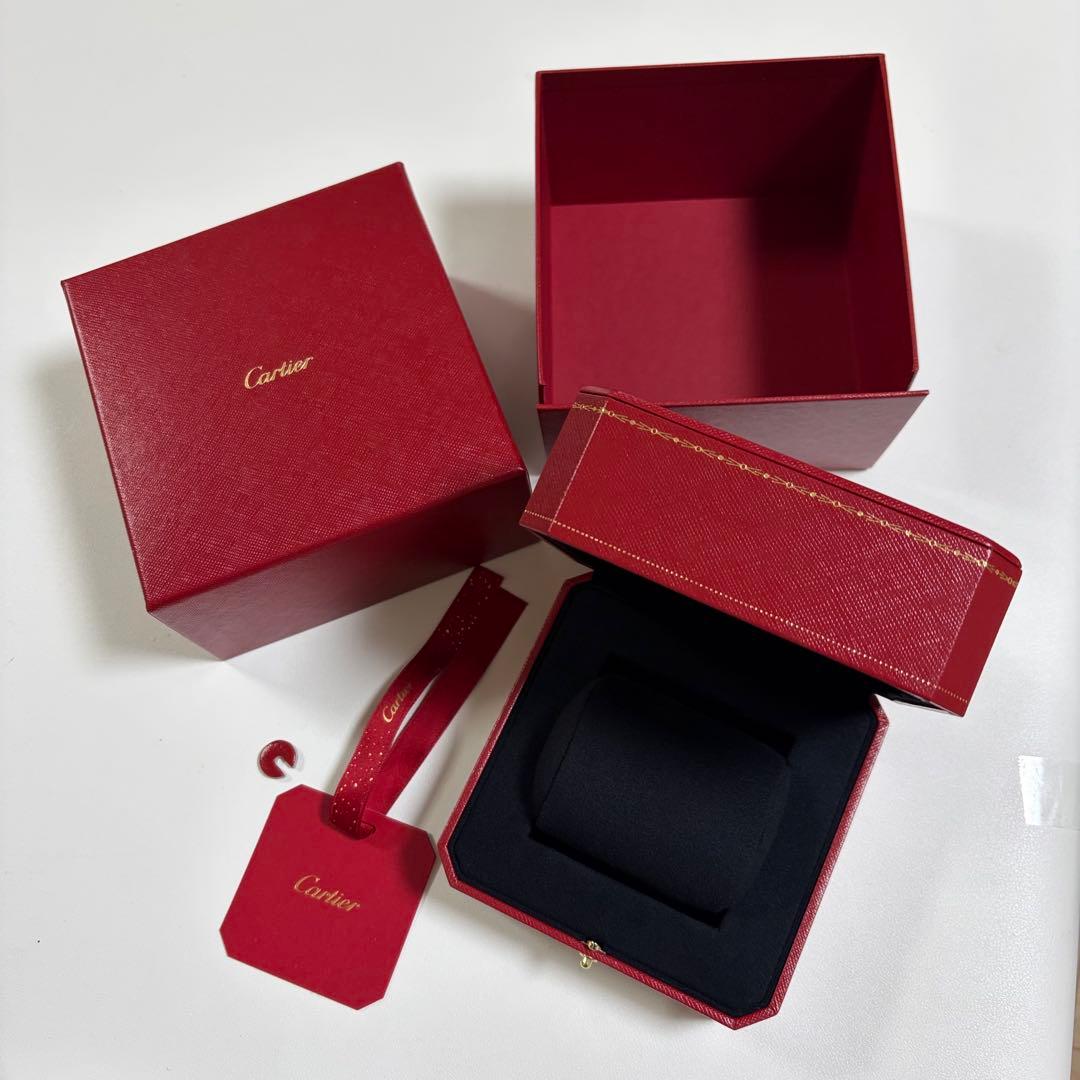 美品　カルティエ　腕時計　ブレスレット　バングル　ケース　空箱　現行品