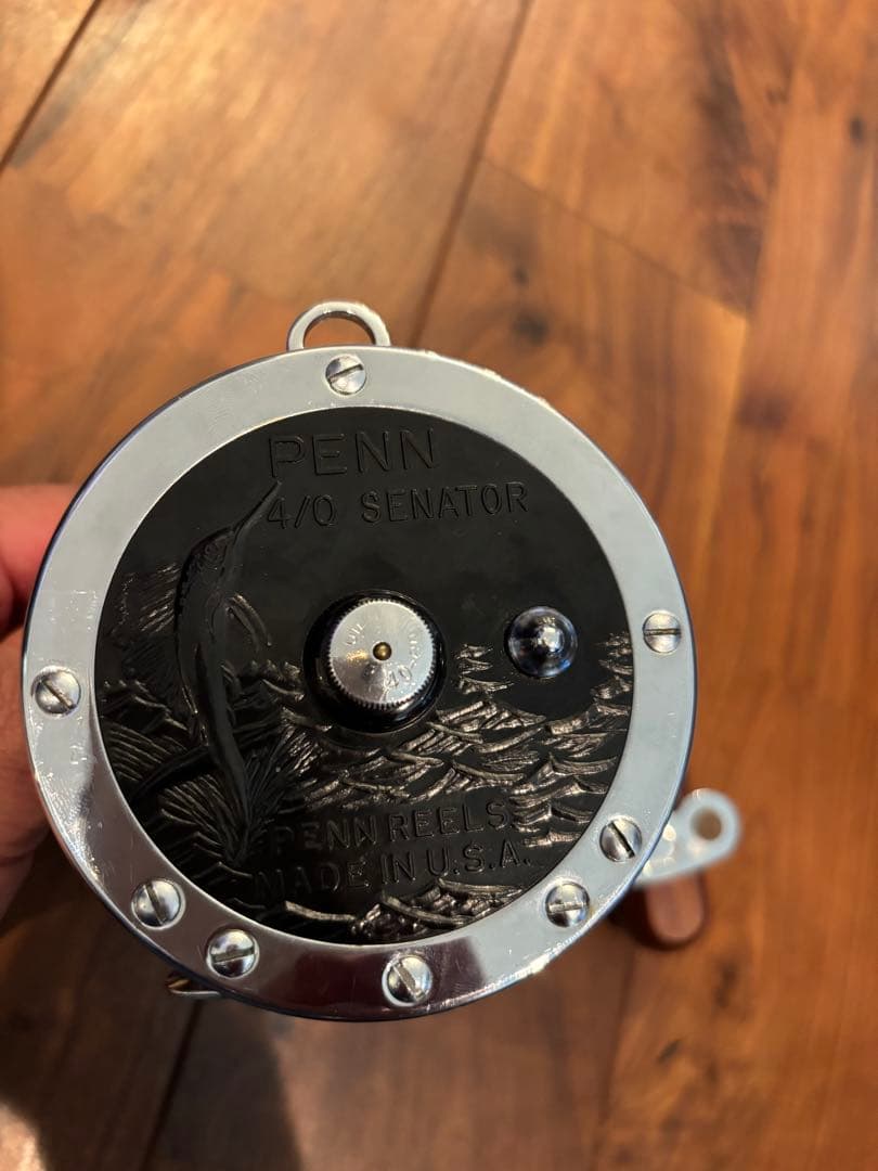 PENN 4/0 SENATOR 両軸リール　ぶっ込み釣り　落とし込み