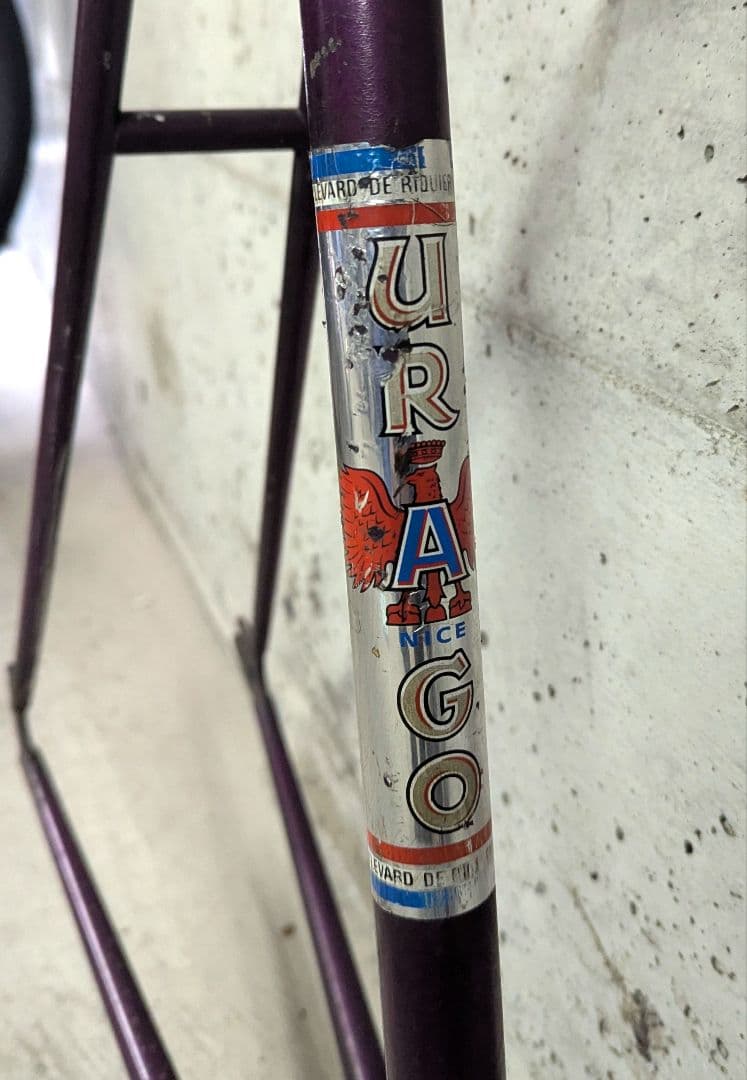 レア ビンテージ ピストフレーム URAGO フランス