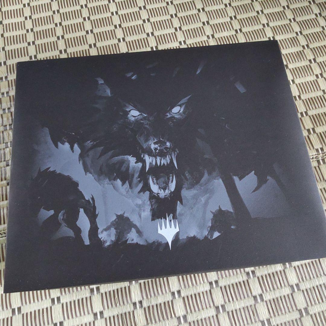 【当選品】MTG 限定 イニストラード 真夜中の狩りPRキット 通知書付グラス等