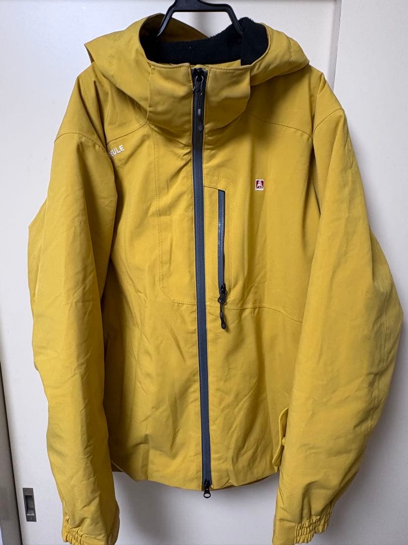 【値下げ】STREULE スノーボード・スキージャケット Mサイズ イエロー