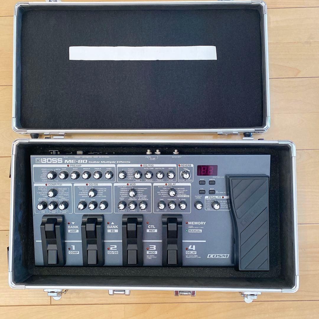 BOSS ME-80 Guitar Multiple Effectsアダプター付