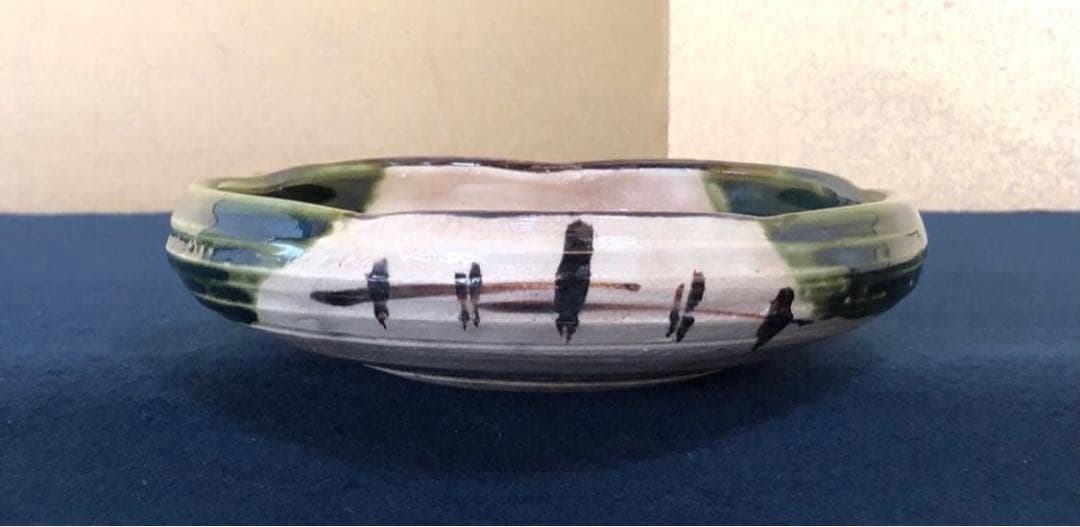 割引❗️《R》織部 深皿 銘々皿 鉢 向付 10客 懐石 260107か5