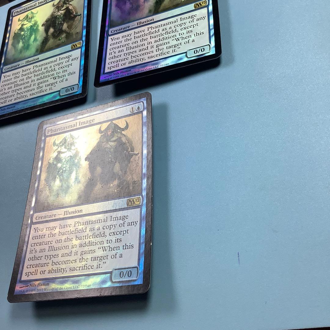 幻影の像/Phantasmal Image  M12英語foil3枚セット