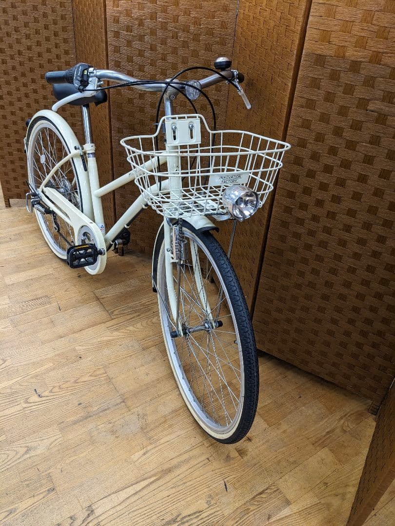 U020 子供用自転車　24インチ 6段変速 ホワイト