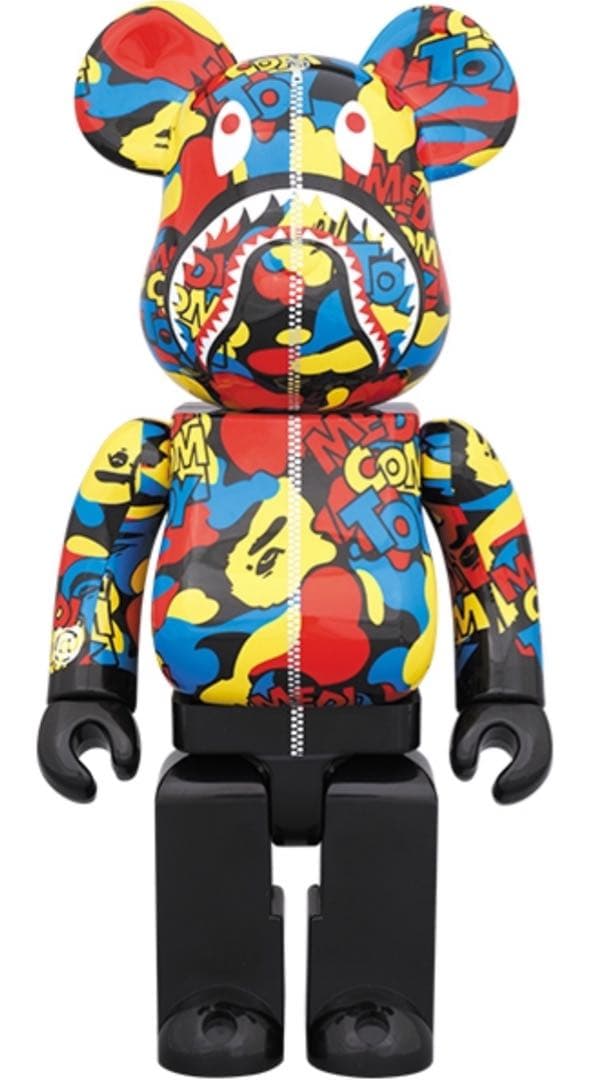 超合金 BE@RBRICK BAPE CAMO SHARK ベアブリック200%