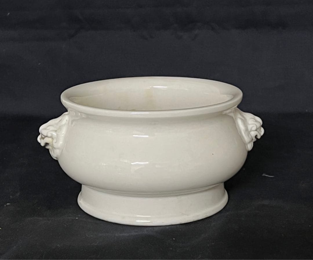 【希少品•倉庫整理品】中国宋時代徳化窯香炉　共箱　XG55-55