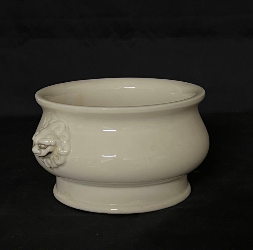 【希少品•倉庫整理品】中国宋時代徳化窯香炉　共箱　XG55-55