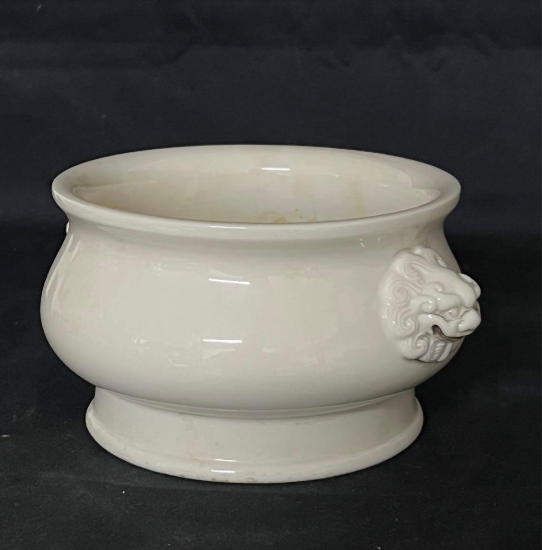 【希少品•倉庫整理品】中国宋時代徳化窯香炉　共箱　XG55-55