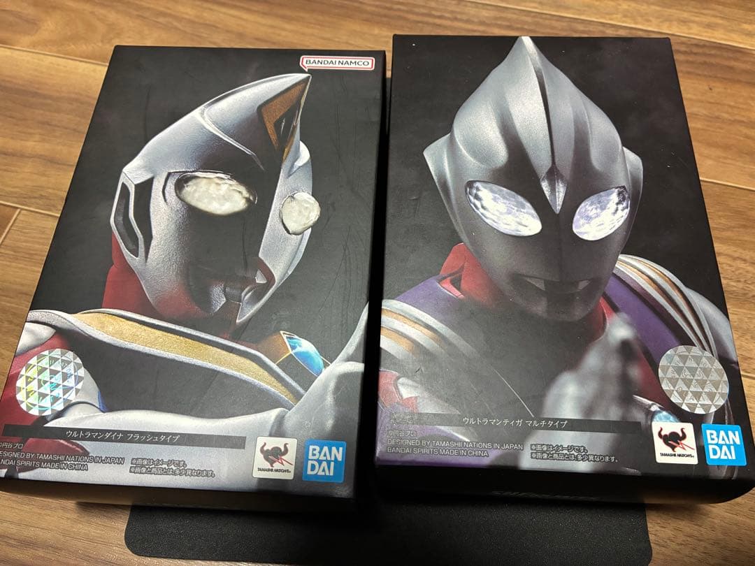 SHフィギュアーツ　ウルトラマンティガ　ダイナ　セット