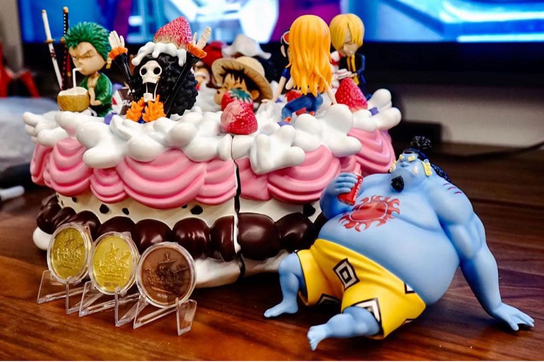 ONE PIECE  麦わらの一味 ケーキ  ガレージキット ガレキ スタチュー
