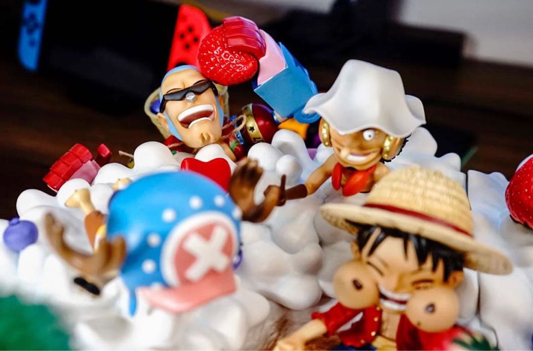 ONE PIECE  麦わらの一味 ケーキ  ガレージキット ガレキ スタチュー