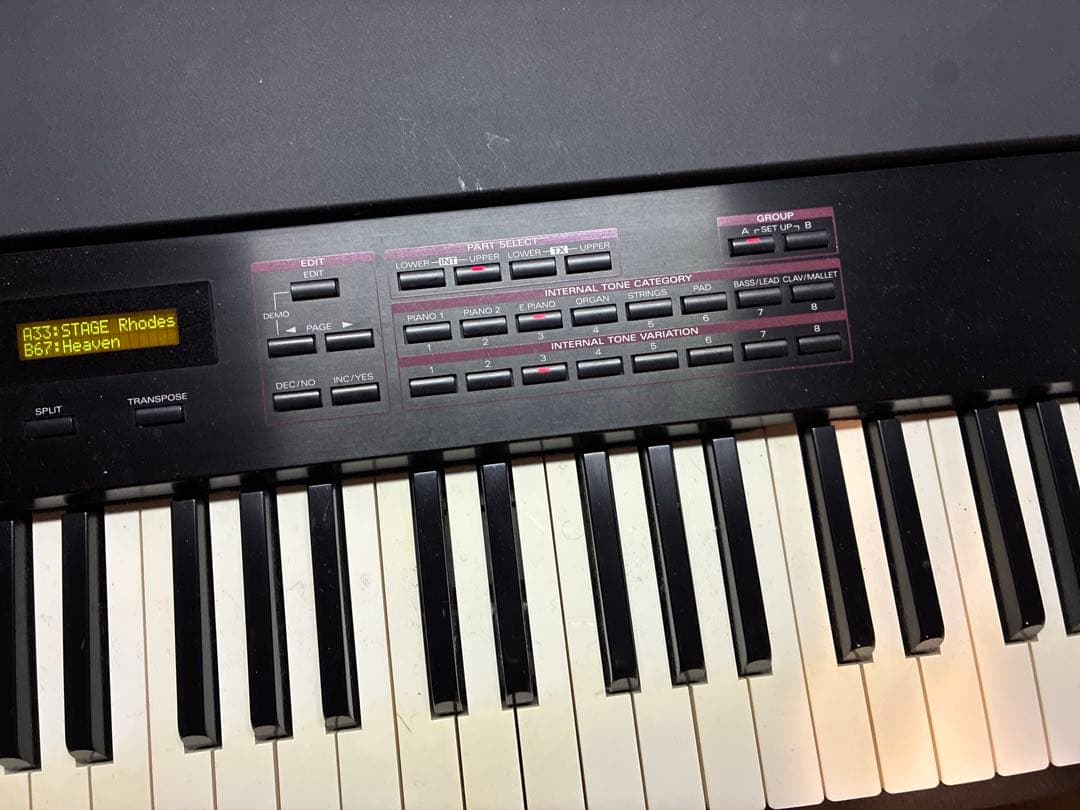 【鍵盤ハンマー修理済】Roland 88鍵盤ステージピアノ RD-600