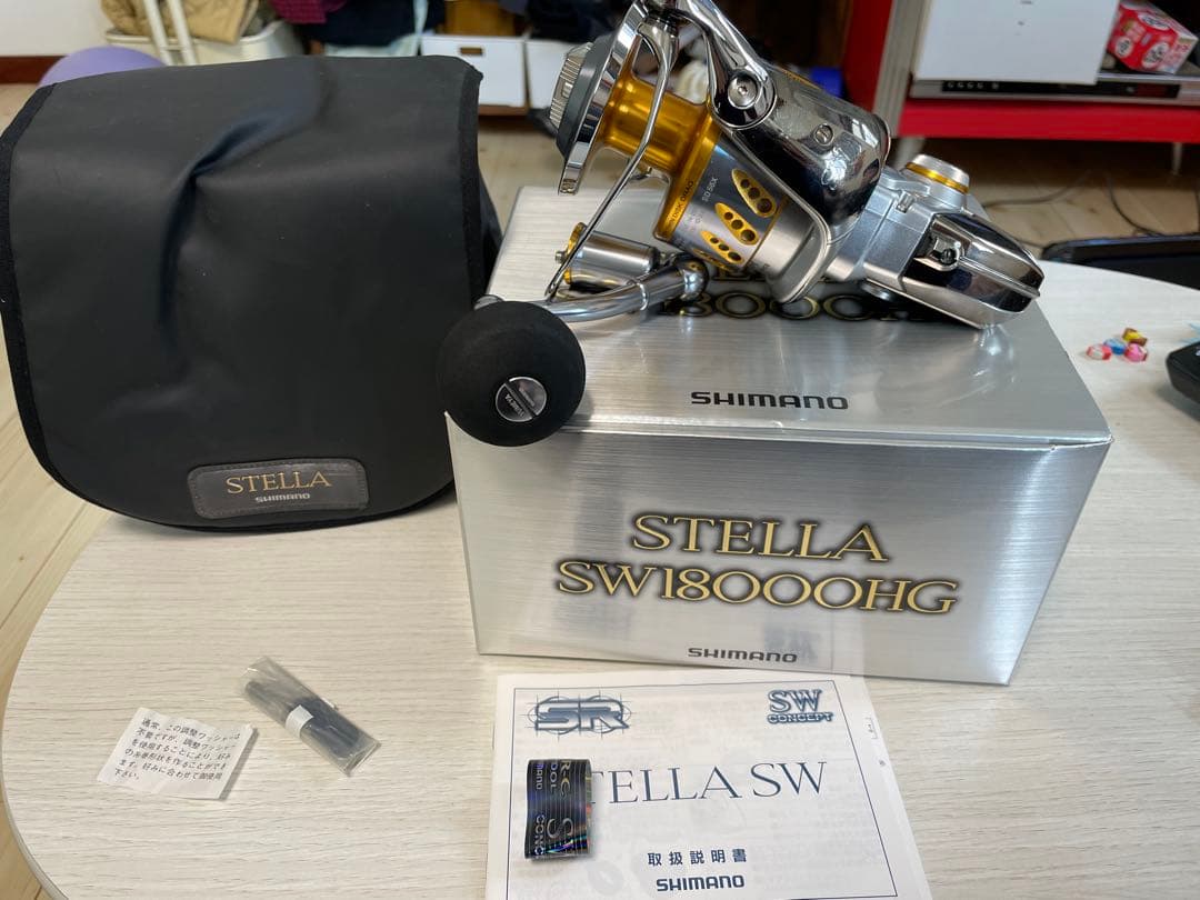 SHIMANO STELLA SW18000HG スピニングリール 08ステラ