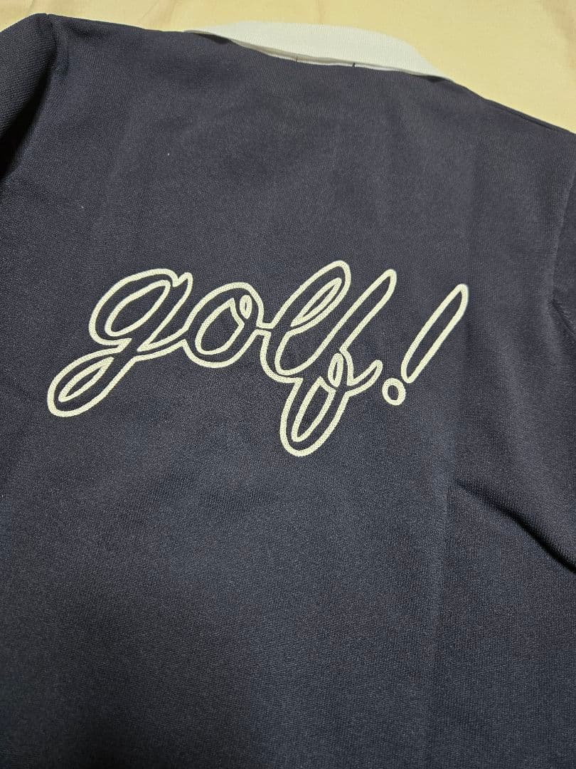 ネイビー　LL　サイズ　6 ジャックバニー　ハーフジップシャツ　ゴルフウェア