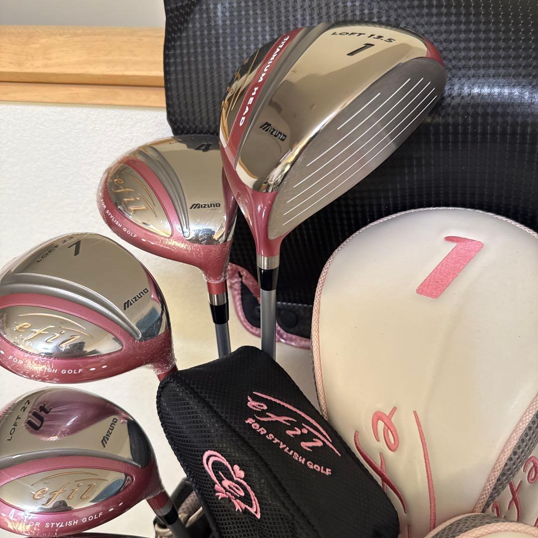 【極美品：初心者】MIZUNO efil 10本セット レディース Flex L