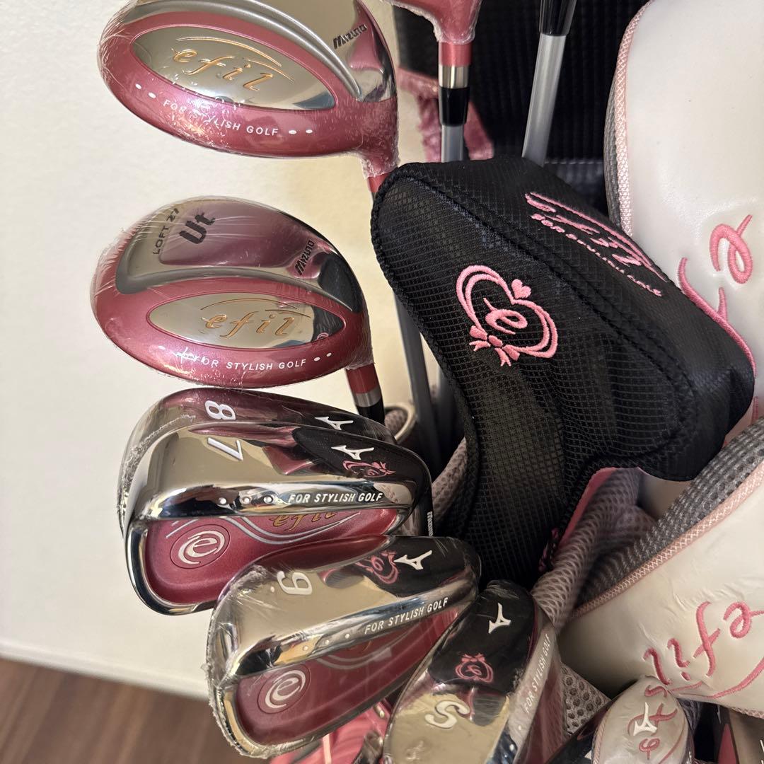 【極美品：初心者】MIZUNO efil 10本セット レディース Flex L