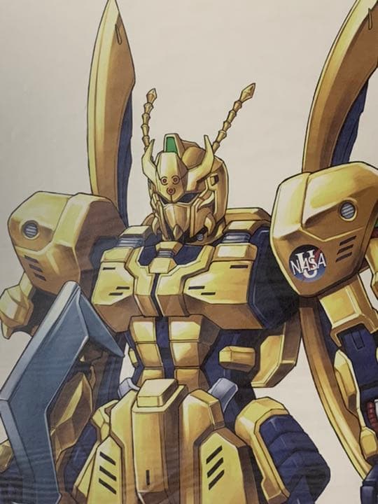 【抽選当選品】テラフォーマーズ 百式 複製原画 ヤングジャンプ ガンダム