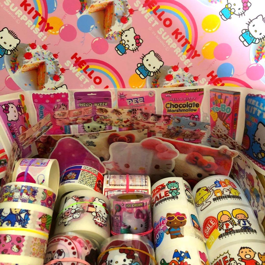 アメキャラ　ロールシールセット【中古】ホロメモ