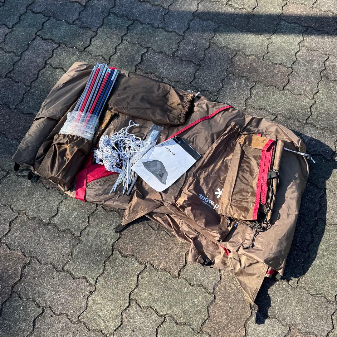 9371.スノーピーク テント ランドブリーズ2 SD-632