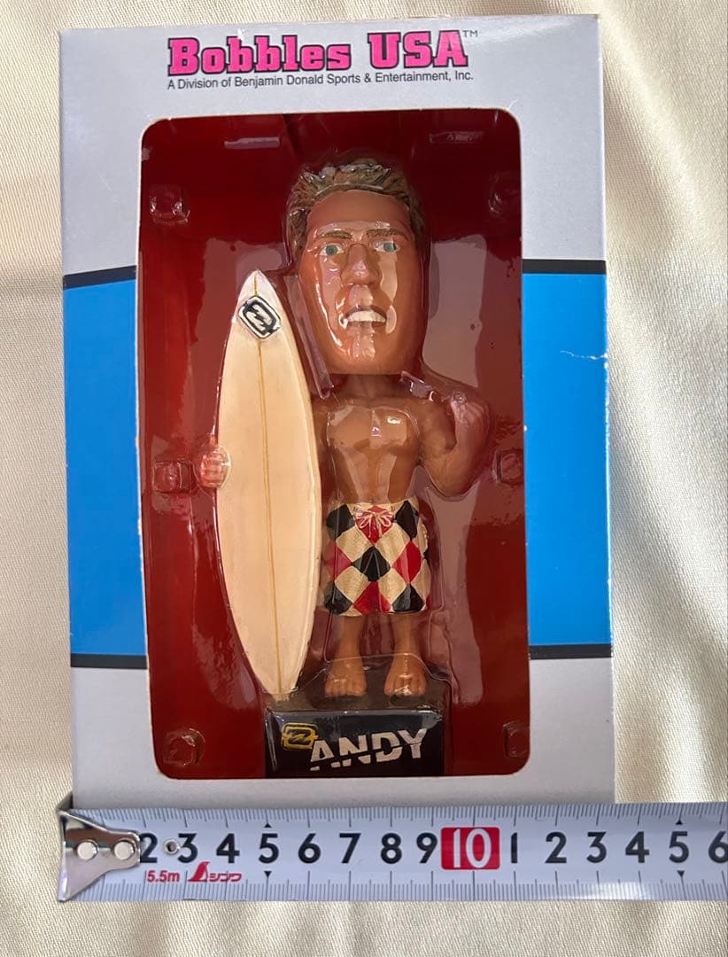 アンディ アイアンズ フィギュア サーフィン Bobbles USA 新品未使用