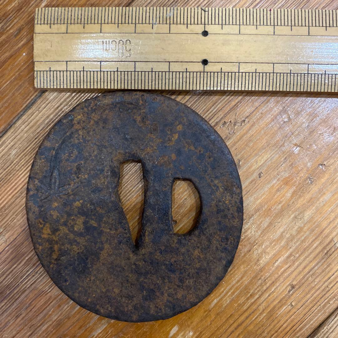 鍔(つば) 鉄製 3枚セット