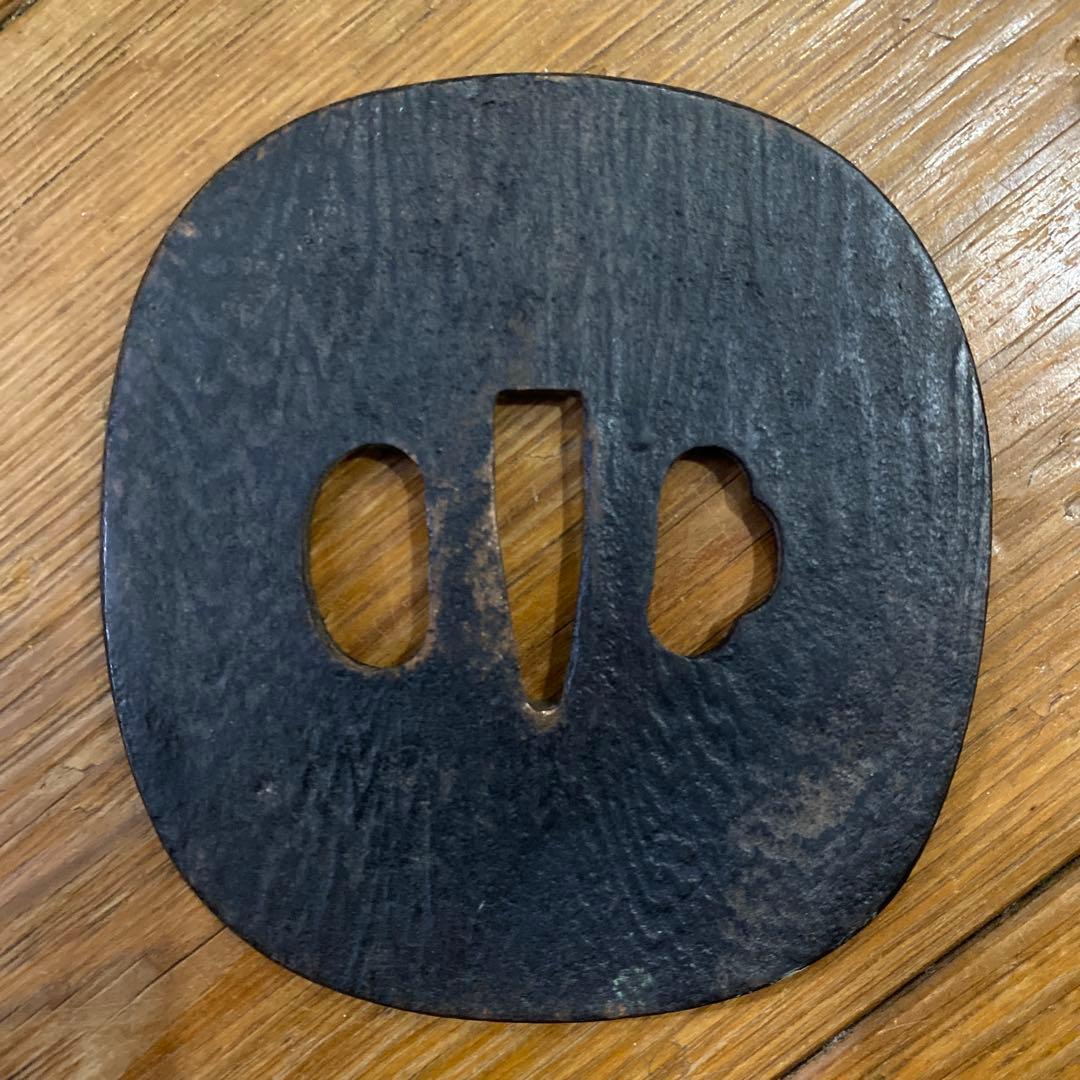 鍔(つば) 鉄製 3枚セット