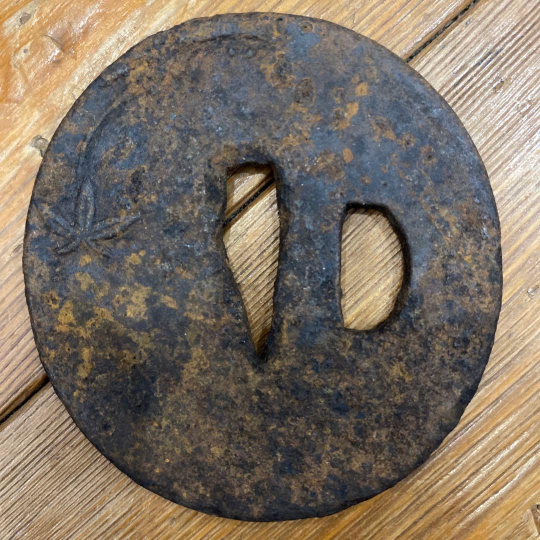 鍔(つば) 鉄製 3枚セット