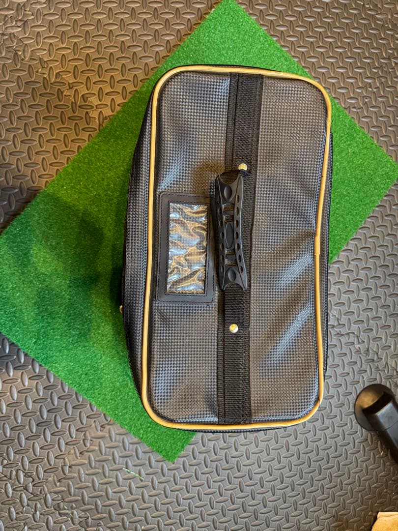 MizunoPro 野球用バッグ 黒/金