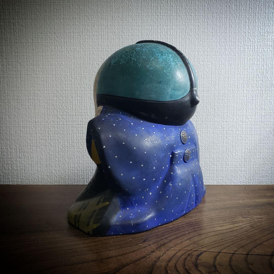 福助　縁起物　傷汚れあり　明治　大正ロマン　陶器　焼き物　上手物