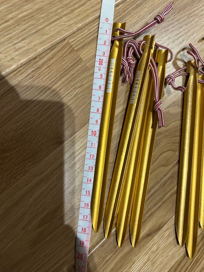 ヒルバーグ　HILLEBERG Yペグ 24本セット　新品未使用