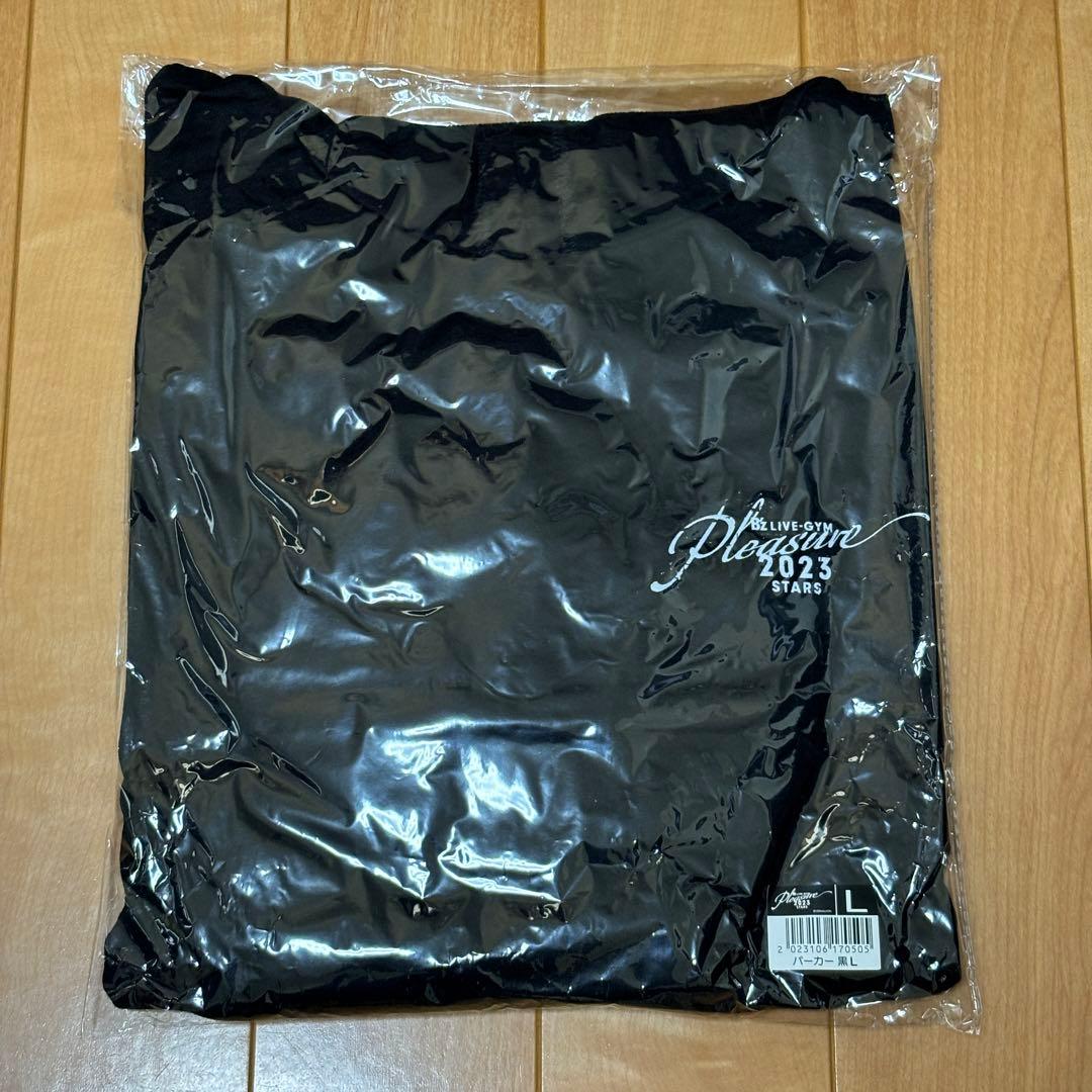 B'z STARS プルオーバーパーカー ブラック(L)