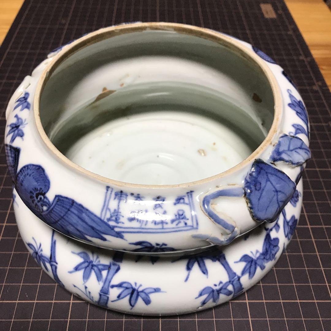 祥瑞　瓢形水指（箱付き）