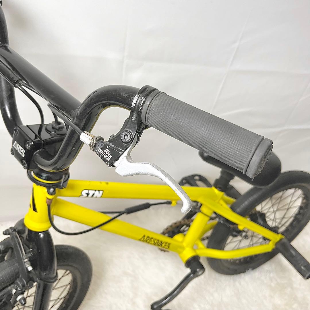【良品】ARESBIKES STN BMX 16インチ イエロー 自転車