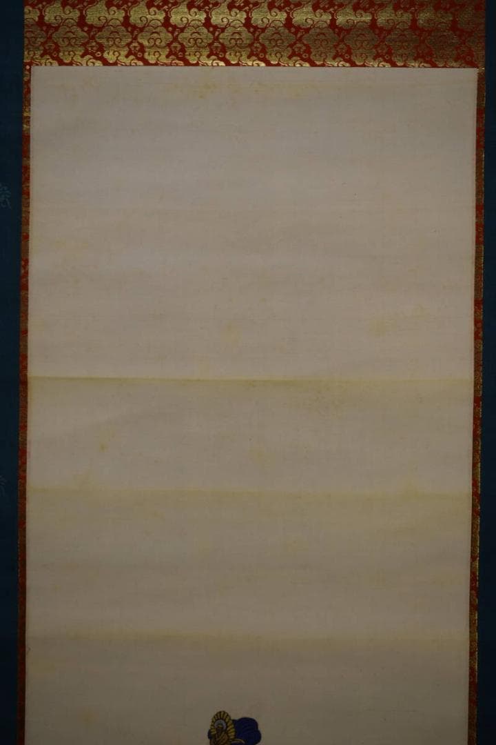 真作/呉秋/佛像/観音図/布袋屋掛軸HG-380