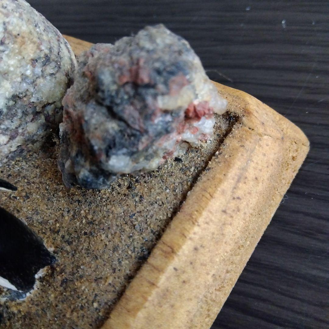 南極の石　貴重本物　50年程昔　南極観測隊　昭和レトロ　ビンテージ　アンティーク