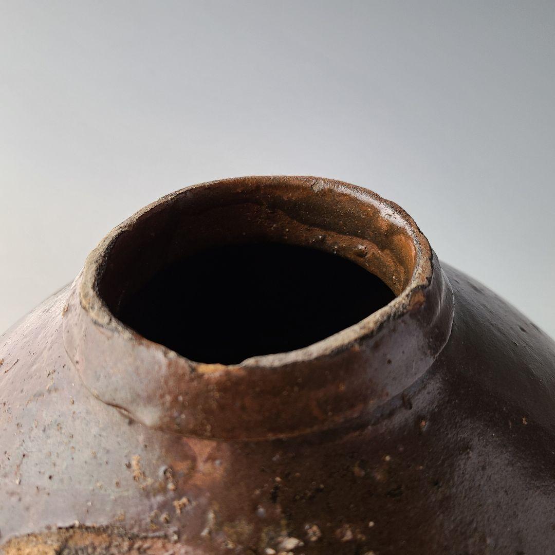 【アンティーク 骨董 古美術】 南蛮 ルソン 茶壷 花瓶 花器 陶芸 茶道具