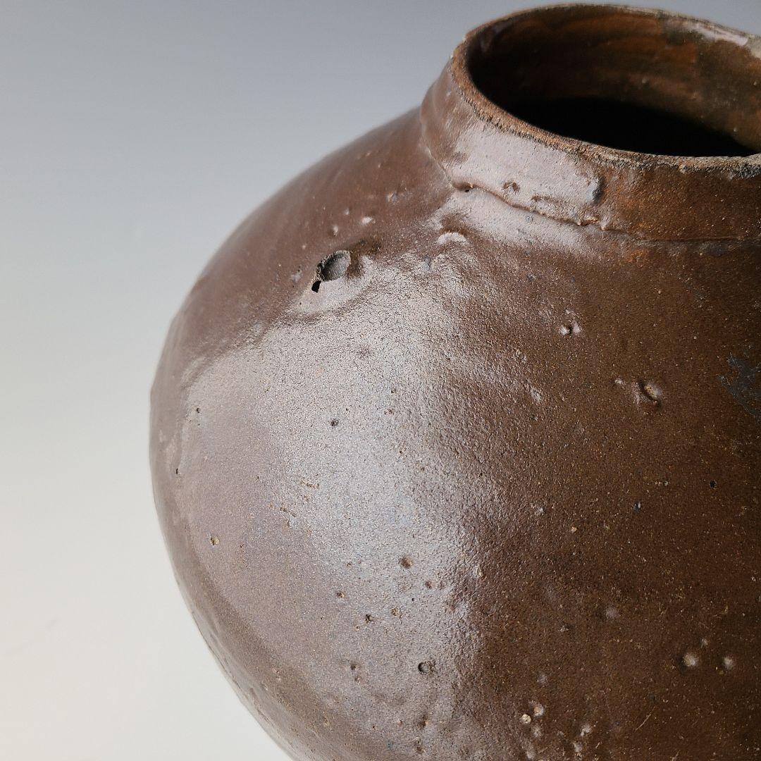 【アンティーク 骨董 古美術】 南蛮 ルソン 茶壷 花瓶 花器 陶芸 茶道具