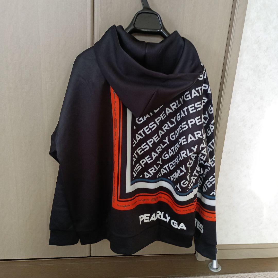 専用　PEARLY GATES 　フルジップフーディ ブラック/オレンジ