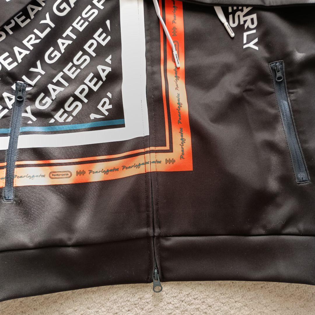専用　PEARLY GATES 　フルジップフーディ ブラック/オレンジ