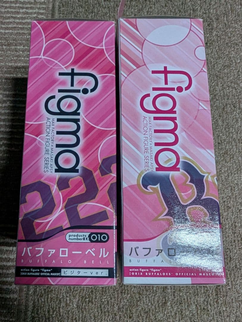 figma バファローベル オリックス・バファローズ公式マスコット　2体セット